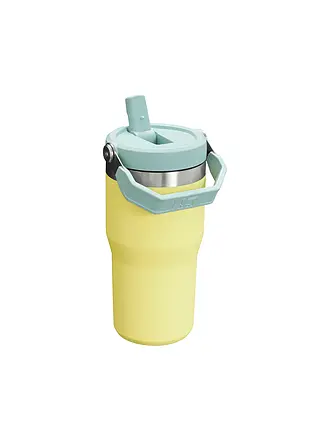 STANLEY | Isolierflasche - Thermosflasche Flip Straw 2.0 0.6l Cherry Blossom | gelb